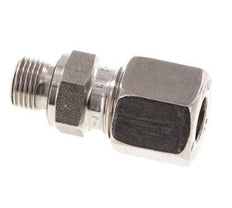 G 1/8'' Macho x 8L Anillo de corte recto de acero inoxidable con junta FKM 315 Bar DIN 2353