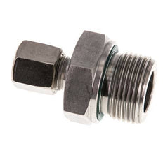 G 3/4'' Macho x 6S Anillo de corte recto de acero inoxidable con junta FKM 630 Bar DIN 2353