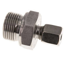 G 3/4'' Macho x 6S Anillo de corte recto de acero inoxidable con junta FKM 630 Bar DIN 2353