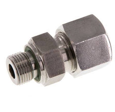 G 3/8'' Macho x 14S Anillo de corte recto de acero inoxidable con junta FKM 630 Bar DIN 2353