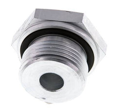 G 1'' x G 1/4'' M/F Adaptador Reductor de Acero Cincado 400 Bar - Hidráulico