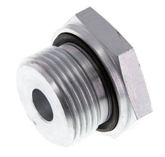 G 1'' x G 1/4'' M/F Adaptador Reductor de Acero Cincado 400 Bar - Hidráulico