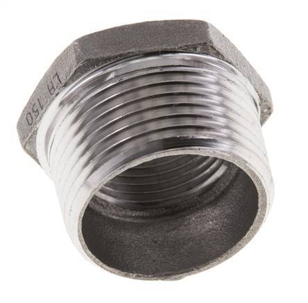 1'' NPT x 3/4'' NPT M/F Anillo reductor de acero inoxidable 16 Bar