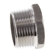 1'' NPT x 3/4'' NPT M/F Anillo reductor de acero inoxidable 16 Bar