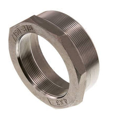 R 4'' x Rp 3'' M/F Anillo reductor de acero inoxidable 16 Bar