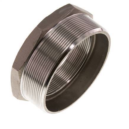 R 4'' x Rp 3'' M/F Anillo reductor de acero inoxidable 16 Bar