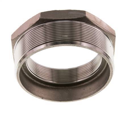 R 4'' x Rp 3'' M/F Anillo reductor de acero inoxidable 16 Bar