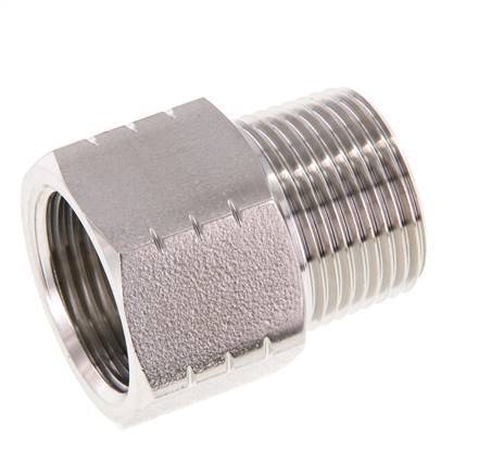 R 3/4'' x 3/4'' NPT M/F Anillo reductor de acero inoxidable 40 Bar - Hidráulico