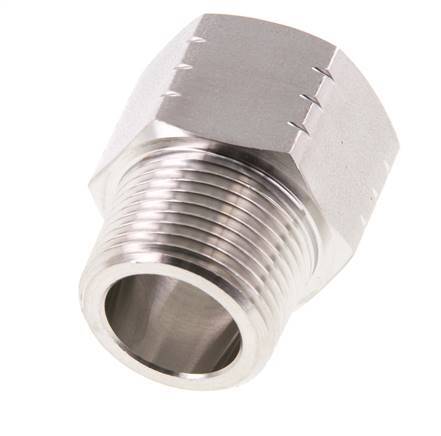 R 3/4'' x 3/4'' NPT M/F Anillo reductor de acero inoxidable 40 Bar - Hidráulico