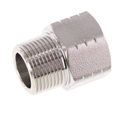 R 3/4'' x 3/4'' NPT M/F Anillo reductor de acero inoxidable 40 Bar - Hidráulico
