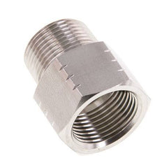 R 3/4'' x 3/4'' NPT M/F Anillo reductor de acero inoxidable 40 Bar - Hidráulico