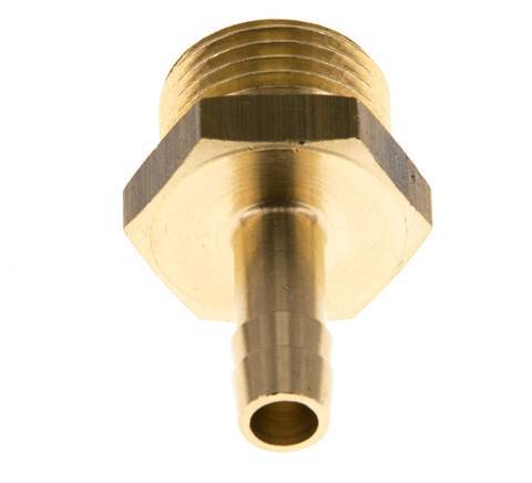 G 1/2'' Male x 8mm Brass Hose barb 16 Bar [2 Pieces]