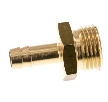 G 1/2'' Male x 9mm Brass Hose barb 16 Bar [2 Pieces]