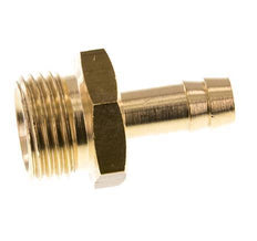 G 1/2'' Male x 9mm Brass Hose barb 16 Bar [2 Pieces]