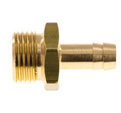 G 1/2'' Male x 10mm Brass Hose barb 16 Bar [2 Pieces]