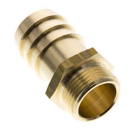 G 3/4'' x 25mm Llave Macho de manguera de latón 16 Bar