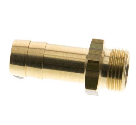 G 3/8'' Male x 13mm Brass Hose barb 16 Bar [2 Pieces]