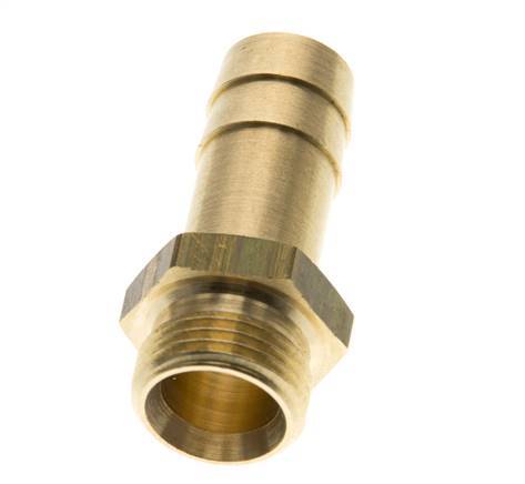 G 3/8'' Male x 13mm Brass Hose barb 16 Bar [2 Pieces]