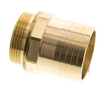 G 1 1/2'' Macho x 50mm Latón Lengüeta de manguera 16 Bar