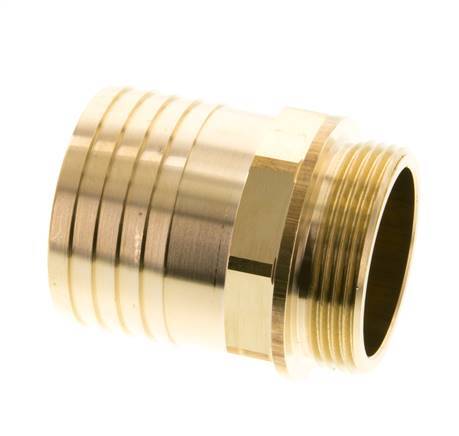 G 1 1/2'' Macho x 50mm Latón Lengüeta de manguera 16 Bar