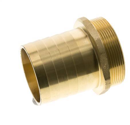 G 2 1/2'' Macho x 63mm Llave de manguera de latón 16 Bar