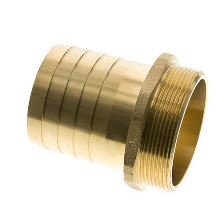G 2 1/2'' Macho x 63mm Llave de manguera de latón 16 Bar