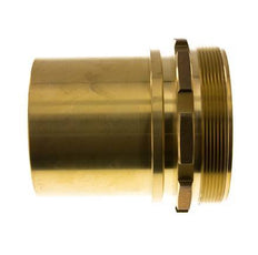 G 4'' Macho x 100mm Llave de manguera de latón con collarín de seguridad DIN 2817