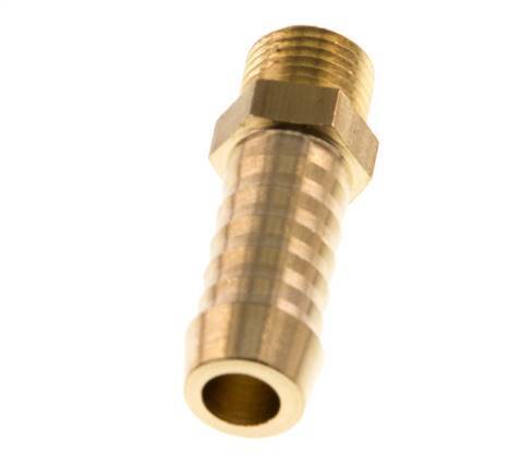 M10x1 Male x 9mm Brass Hose barb 16 Bar [5 Pieces]