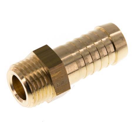 M16x1.5 Male x 13mm Brass Hose barb 16 Bar [2 Pieces]