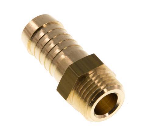 M16x1.5 Male x 13mm Brass Hose barb 16 Bar [2 Pieces]