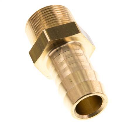M24x1,5 Macho x 19mm Llave de manguera de latón 16 Bar