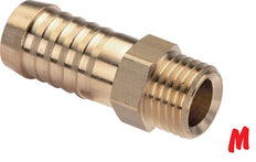 M16x1.5 Male x 13mm Brass Hose barb 16 Bar [2 Pieces]