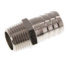 R 1/2'' Male x 19mm Nickel plated Brass Hose barb 16 Bar [2 Pieces]