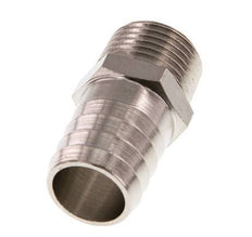 R 1/2'' Male x 19mm Nickel plated Brass Hose barb 16 Bar [2 Pieces]