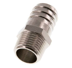 R 1/2'' Male x 19mm Nickel plated Brass Hose barb 16 Bar [2 Pieces]