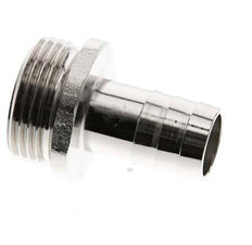 G 1'' Macho x 19mm Latón niquelado Llave de manguera 16 Bar