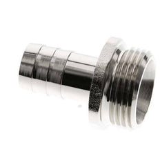 G 1'' Macho x 19mm Latón niquelado Llave de manguera 16 Bar