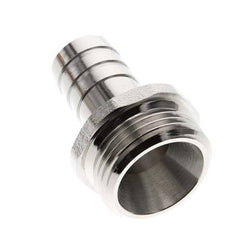 G 1'' Macho x 19mm Latón niquelado Llave de manguera 16 Bar