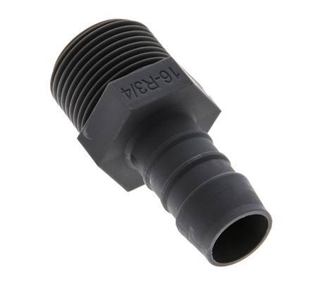 R 3/4'' Male x 16mm PA 6 Hose barb 10 Bar [2 Pieces]