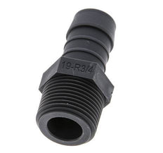 R 3/4'' Male x 19mm PA 6 Hose barb 10 Bar [2 Pieces]