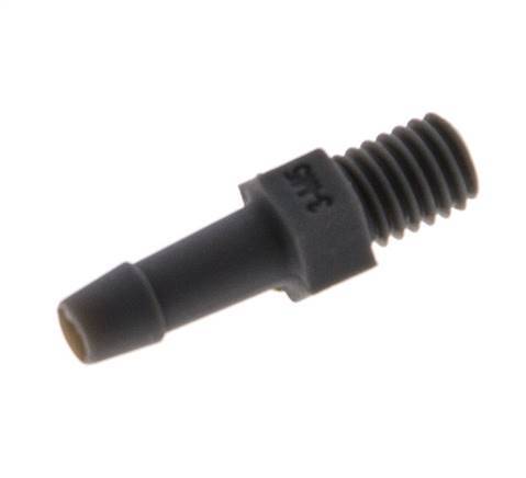 M5 Male x 3mm PA 6 Hose barb 10 Bar [20 Pieces]