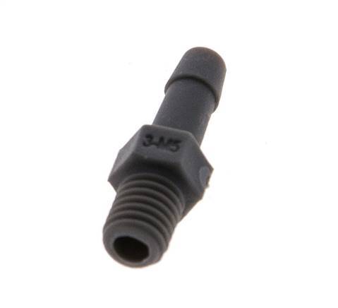 M5 Male x 3mm PA 6 Hose barb 10 Bar [20 Pieces]