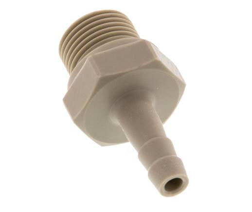 G 3/8'' Macho x 6mm Polipropileno (PP) Llave de manguera 10 Bar