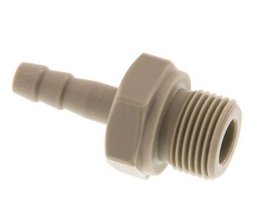 G 3/8'' Macho x 6mm Polipropileno (PP) Llave de manguera 10 Bar