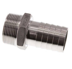 R 1 1/2'' Macho x 38mm Llave de manguera de acero inoxidable 16 Bar