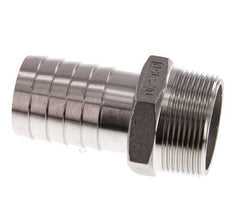 R 1 1/2'' Macho x 38mm Llave de manguera de acero inoxidable 16 Bar