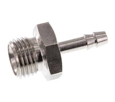 G 1/4'' Macho x 4mm Llave de manguera de acero inoxidable 40 Bar