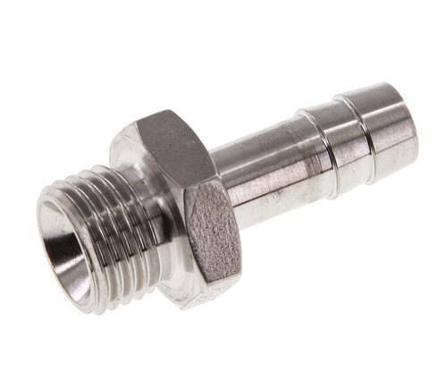 G 1/4'' Macho x 8mm Llave de manguera de acero inoxidable 40 Bar