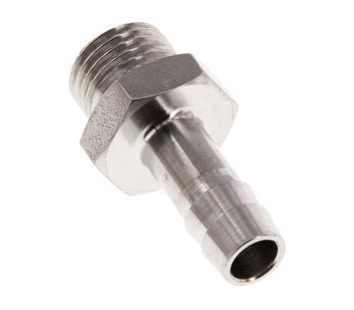 G 1/4'' Macho x 8mm Llave de manguera de acero inoxidable 40 Bar