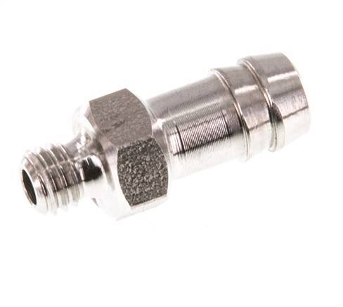 M5 Macho x 6mm Acero inoxidable Llave de manguera 40 Bar